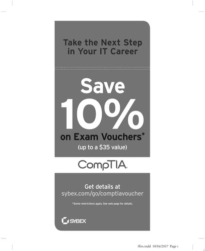 Comptia Security+: Exam Sy0-501