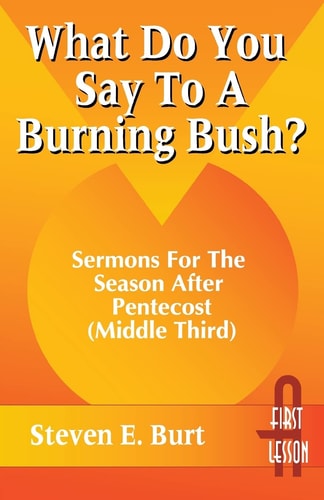 What Do You Say to a Burning Bush?: Sermons for the Season After Pentecost (Middle Third : Cycle a, First Lesson Texts)