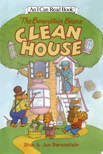 The Berenstain Bears Clean House (I Can Read Book 1)