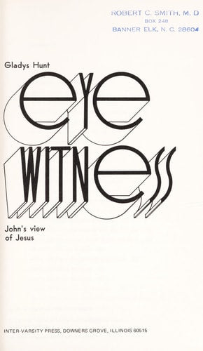 John: Eyewitness (Fisherman Bible Study Guide)
