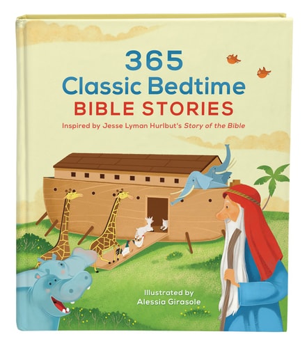365 Classic Bedtime Bible Stories Inspired by Jesse Lyman Hurlbut's Story of the Bible