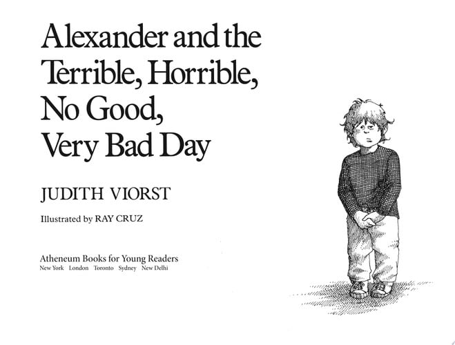 Alexander and the Terrible, Horrible, No Good, Very Bad Day