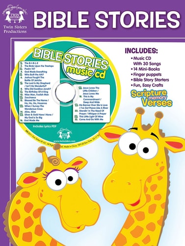 Bible Stories 48-Page Workbook & CD (I'm Learning the Bible Workbooks)
