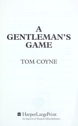 A Gentleman's Game