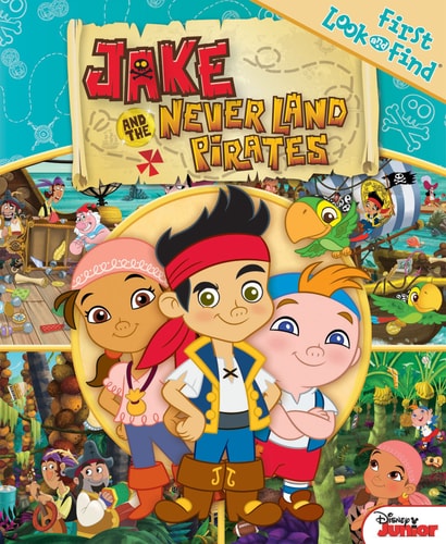 First Look and Find Jake and the Never Land Pirates