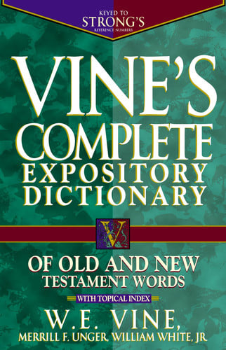 Strong's & Vine's Word Study Pack, 2 Volumes