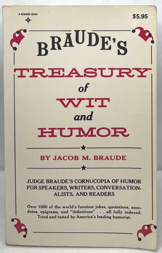Braude's Treasury of Wit and Humor