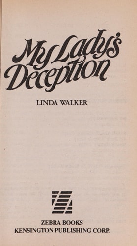 My Lady's Deception (A Zebra Regency Romance)