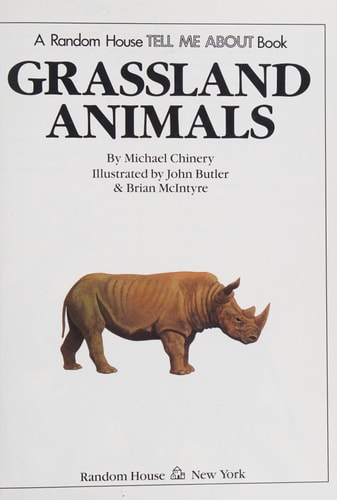 GRASSLAND ANIMALS-TELL (Random House Tell Me About Book)