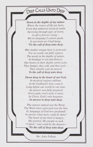 Our Glorious Inheritance, Vol. 3: Deep Calls Unto Deep