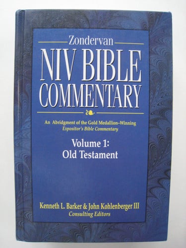 Zondervan NIV Bible Commentary: Old Testament