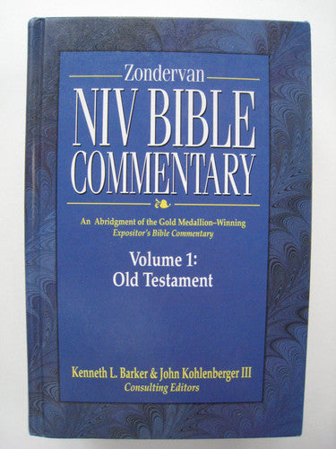 Zondervan NIV Bible Commentary: Old Testament