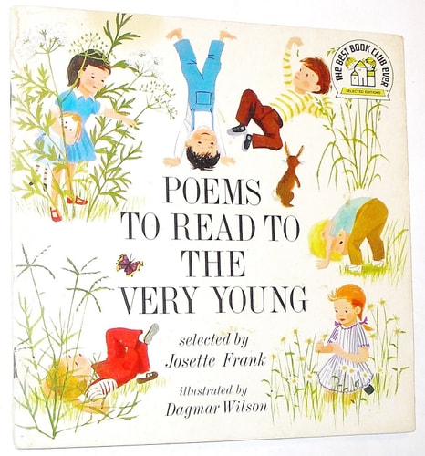 Poems to read to the very young (The Best book club ever)