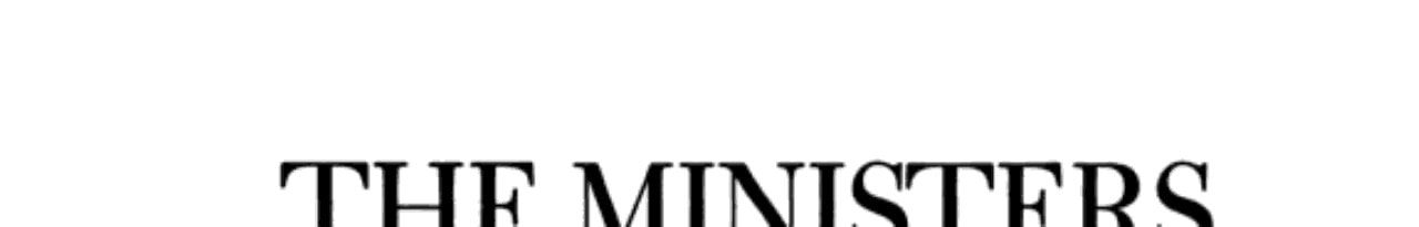 The Ministers Manual 1997