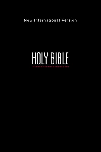 NIV, Holy Bible, Compact, Paperback, Black