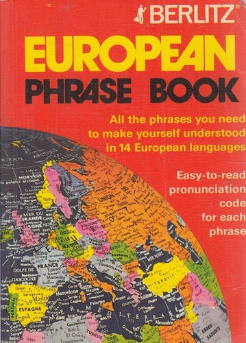Berlitz European Phrase Book