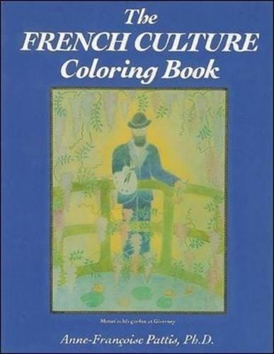 The French Culture Coloring Book