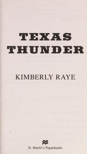 Texas Thunder: A Rebel Moonshine Novel