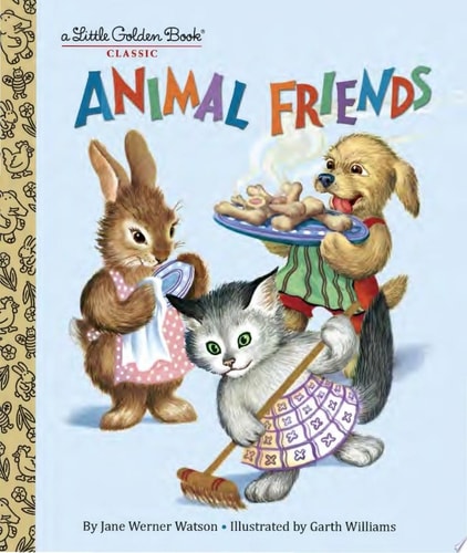 Animal Friends (Little Golden Book)