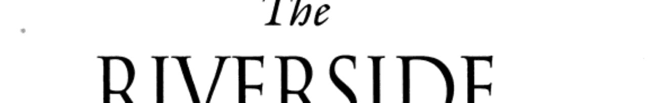 Title The Riverside Reader