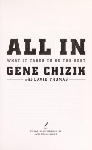 All In: What It Takes to Be the Best