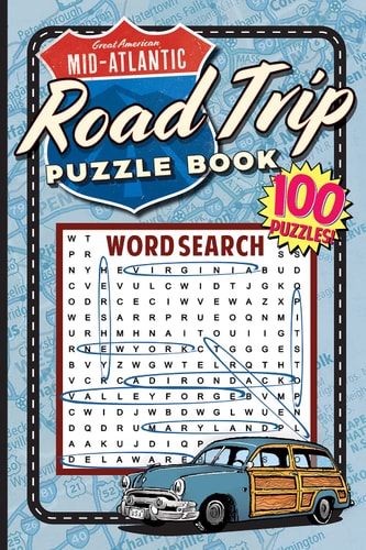 Great American Mid-Atlantic Road Trip Puzzle Book (Grab A Pencil Press)