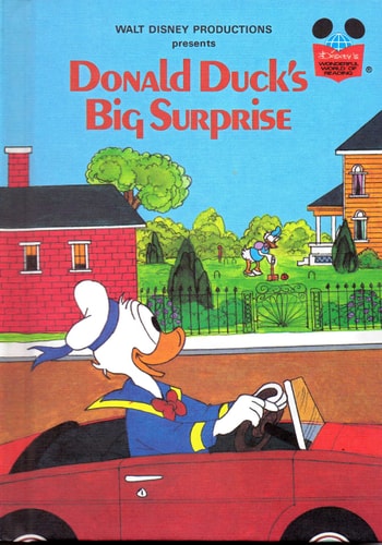 Walt Disney Productions presents Donald Duck's big surprise (Disney's wonderful world of reading)