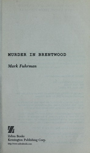 Murder in Brentwood