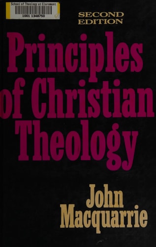 Principles of Christian Theology