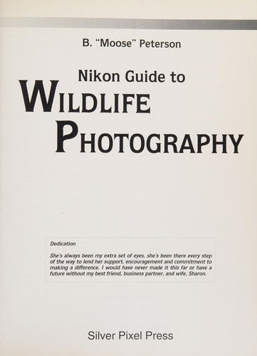 Nikon Guide to Wildlife Photography