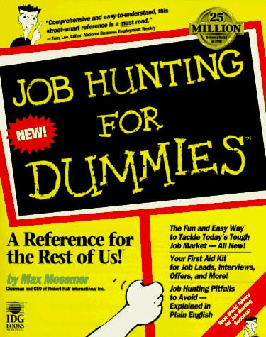Job Hunting for Dummies (For Dummies Series)