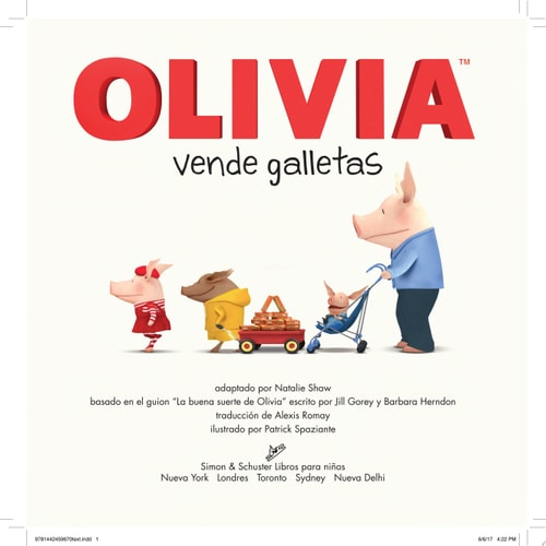 OLIVIA vende galletas (OLIVIA Sells Cookies) (Olivia TV Tie-in) (Spanish Edition)