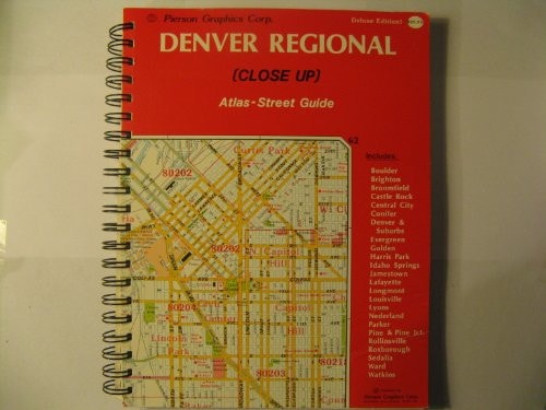 Regional Denver (close up) atlas - street guide
