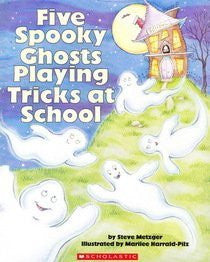 Five Spooky Ghosts Playing Tricks at School