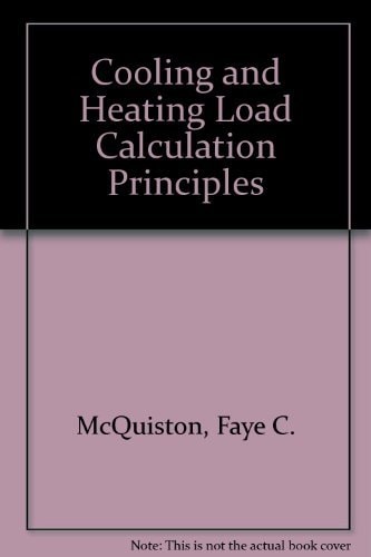 Cooling and Heating Load Calculation Principles