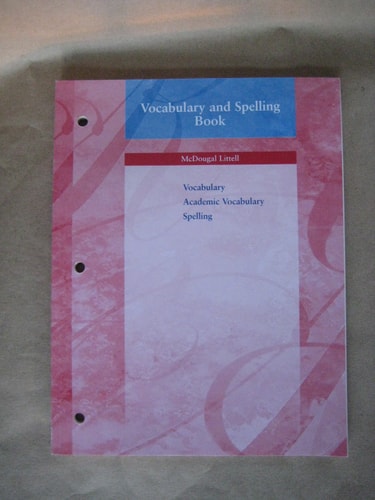 Language Network: Vocabulary and Spelling Book Grade 7