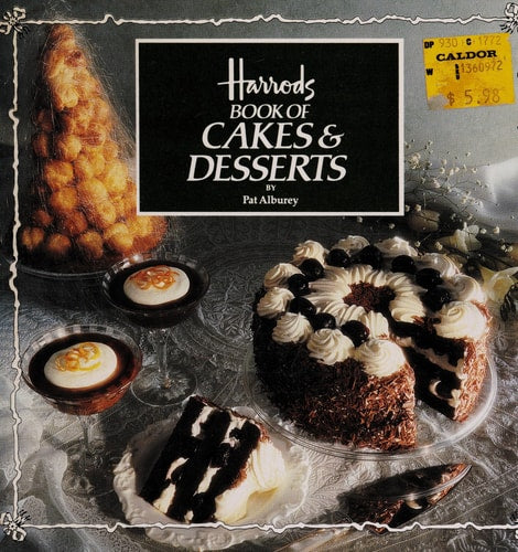Harrods Book of Cakes and Desserts