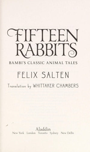 Fifteen Rabbits (Bambi's Classic Animal Tales)