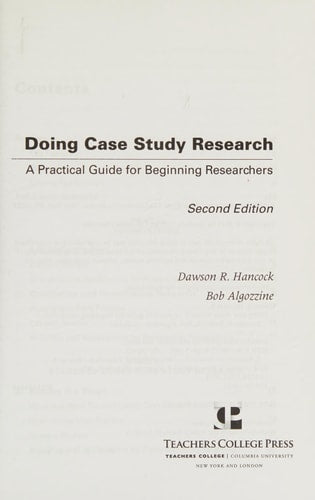 Doing Case Study Research: A Practical Guide for Beginning Researchers, Second Edition (0)