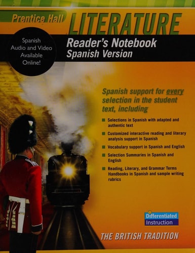 PRENTICE HALL LITERATURE 2010 SPANISH READERS NOTEBOOK GRADE 12