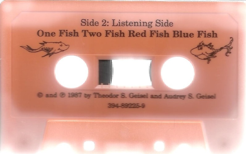 One Fish Two Fish Red Fish Blue Fish (Beginner Book & Cassette Library/1-Audio Cassette)