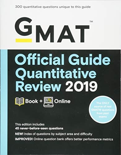 GMAT Official Guide Quantitative Review 2019: Includes Online Content
