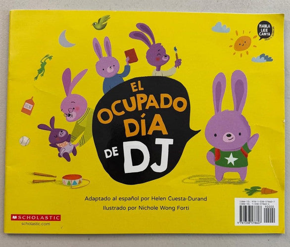 DJ’s busy day/ El ocupado día de DJ