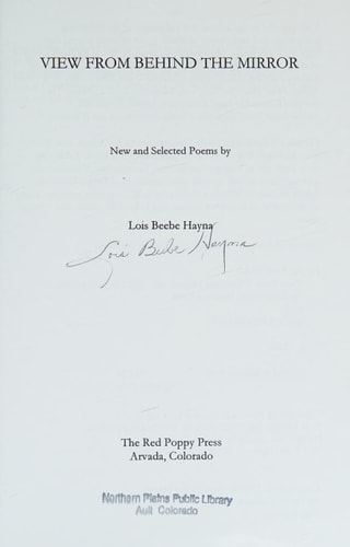View from behind the mirror: New and selected poems