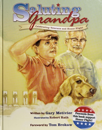 Saluting Grandpa