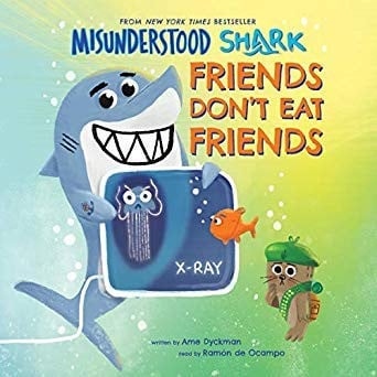 Misunderstood Shark Friends Don't Eat Friends!