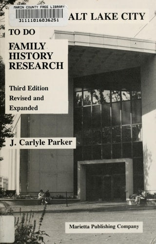 Going to Salt Lake City to Do Family History Research