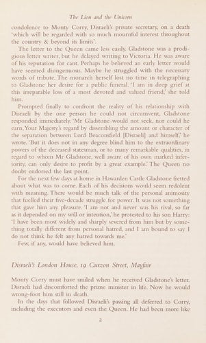 The Lion and the Unicorn: Gladstone vs Disraeli