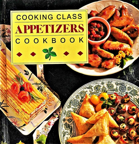 Cooking class appetizers cookbook
