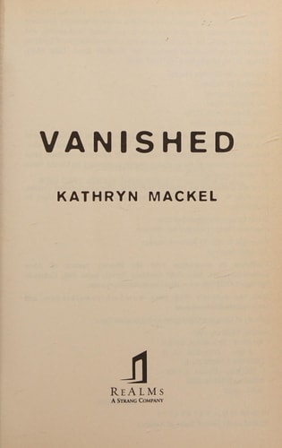 Vanished (Christian Chiller Series #1)